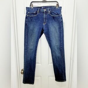 GAP Men's Straight Blue Jeans 34 X 32